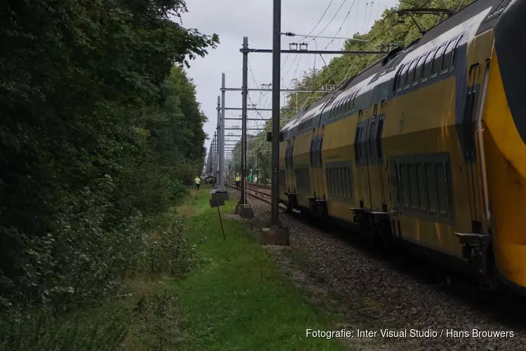 Treinverkeer tussen Alkmaar en Uitgeest plat na aanrijding in Heiloo