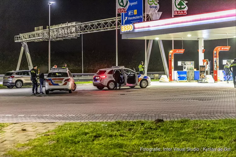 Aanhoudingen na achtervolging op A9