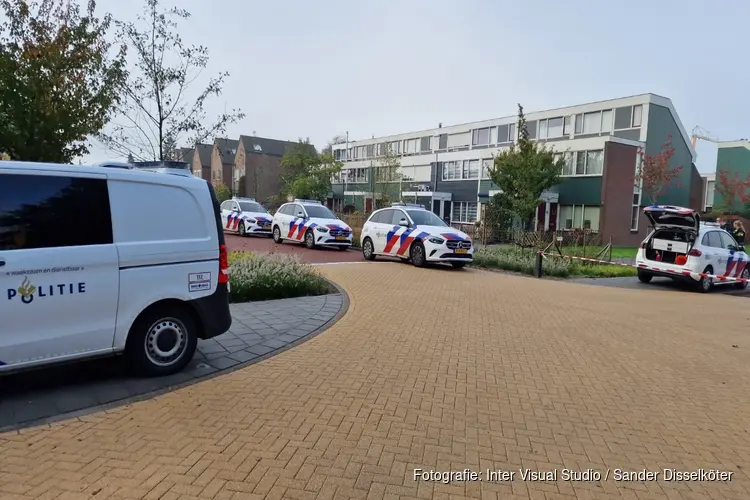 Melding schietincident in Uitgeest. Veel politie ter plaatse