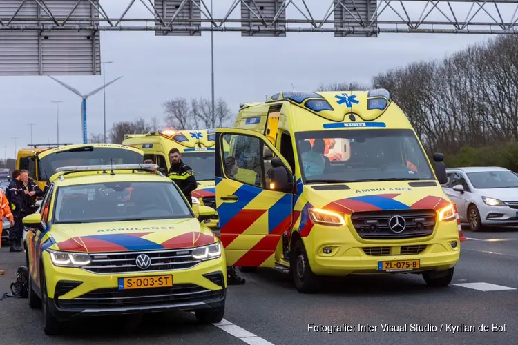 Reanimatie op A9 bij Uitgeest