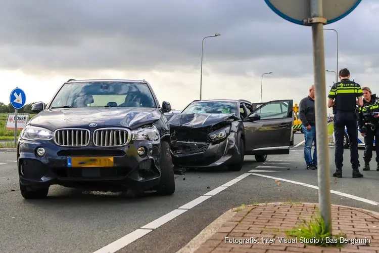 Aanrijding op N203 bij Uitgeest