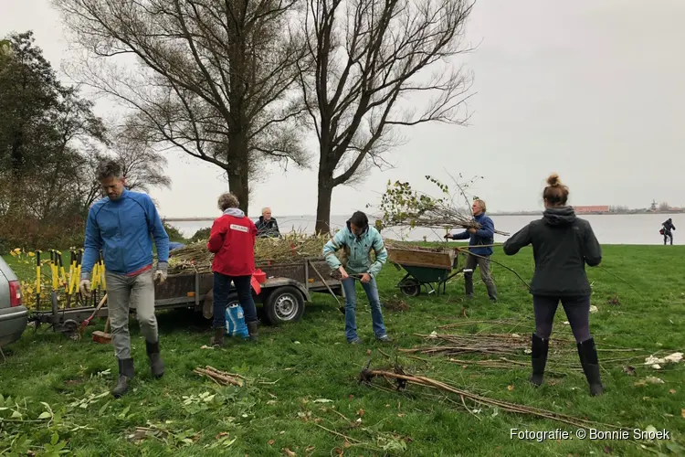 Woensdag vlieren redden in Uitgeest met Meer Bomen Nu